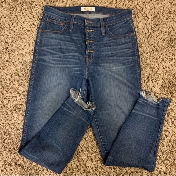 Madewell Denim - Madewell 10inch Rise Skinny Jeans